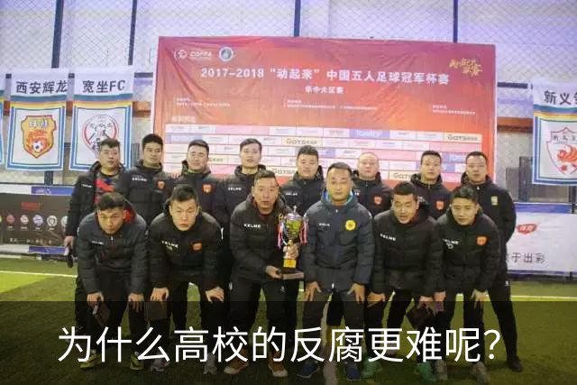 为什么高校的反腐更难呢？